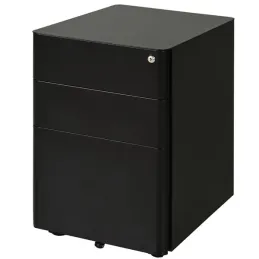 Caisson de bureau à roulettes GARDO 390 / Noir