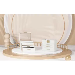 Boîte à bijoux design SWAN XXL / Blanche