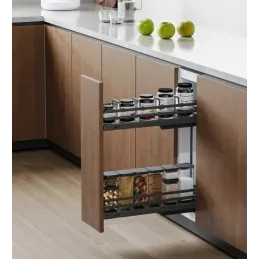Panier coulissant RANGER avec amortissement / Anthracite