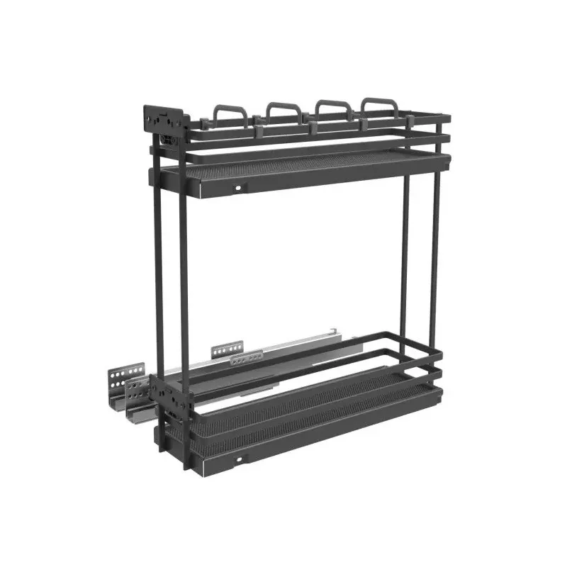 Panier coulissant RANGER avec amortissement / Anthracite