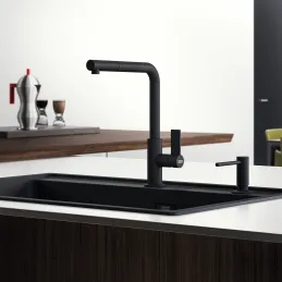 Distributeur de savon Franke Active / Noir mat