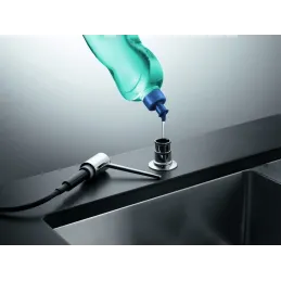Distributeur de savon Blanco TORRE / acier PVD