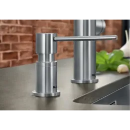 Distributeur de savon Blanco TORRE / acier PVD