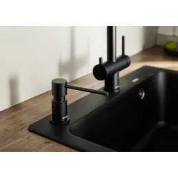 Distributeur de savon Blanco LATO / Noir mat