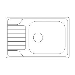 Ensemble évier en inox Blanco DINAS XL 6 S Compact + robinet MILA / Chrome brillant