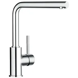 Ensemble évier en inox Blanco DINAS XL 6 S Compact + robinet MILA / Chrome brillant