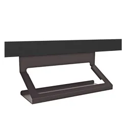 Grande étagère universelle pour système suspendu EXCLUSIVE / Noir mat