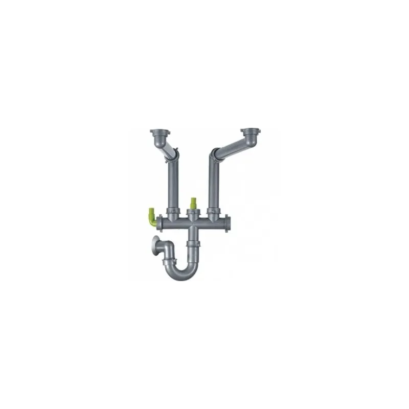 Raccord d’évacuation Franke F3L / Gris