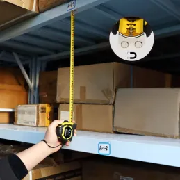 Mètre ruban enroulable Monzana 10 m dans un boîtier