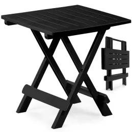 Table d’appoint ALANO – pliable / Noir