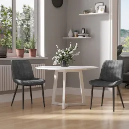 Set de 2 chaises LUCCIA / Anthracite