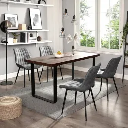 Set de 2 chaises LUCCIA / Anthracite