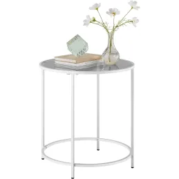 Table basse REGALO LUX Mini / Blanc mat velours