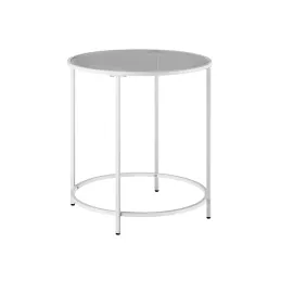 Table basse REGALO LUX Mini / Blanc mat velours
