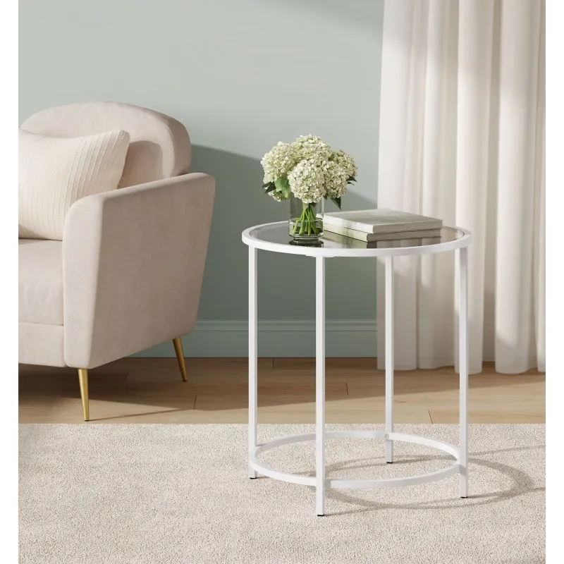Table basse REGALO LUX Mini / Blanc mat velours