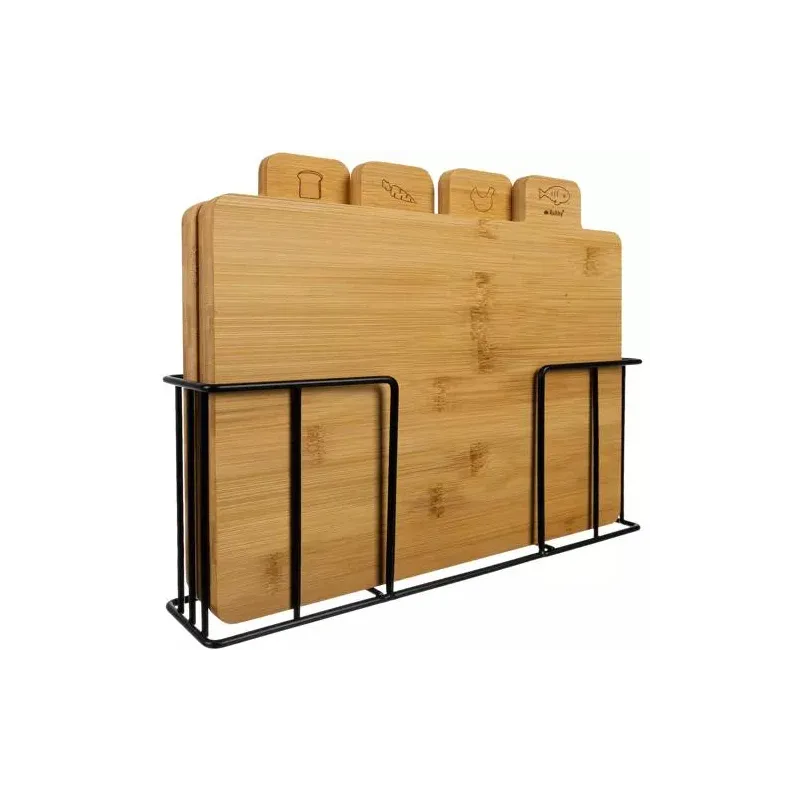 Set de 4 planches à découper BAMBOO