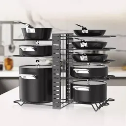 Organisateur de cuisine EXTRA / Noir mat mat