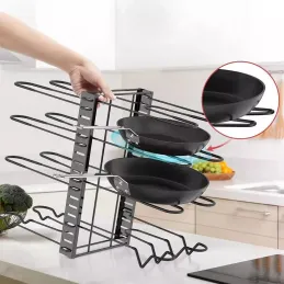 Organisateur de cuisine EXTRA / Noir mat mat