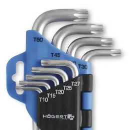 Jeu de clés TORX – 9 pièces / HT1W814