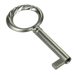Clé décorative ORNEA / Nickel satiné
