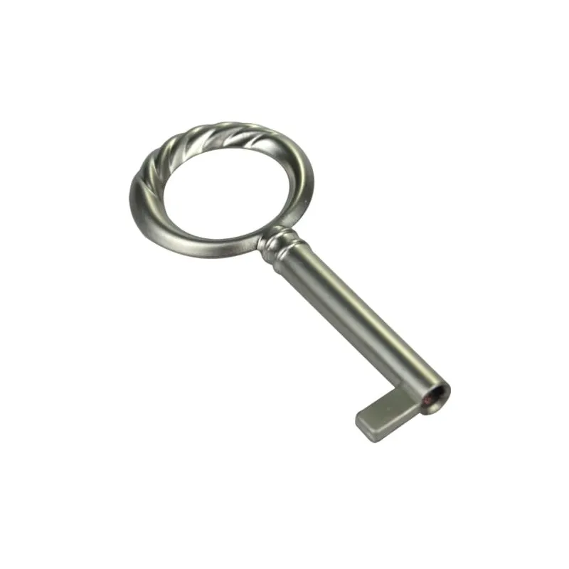Clé décorative ORNEA / Nickel satiné