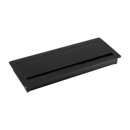 Passe-câbles LUXURY sans amortissement 240 mm / Noir mat