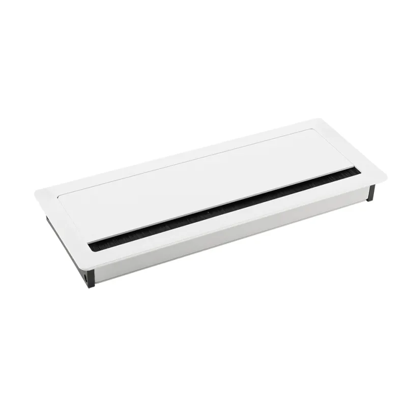 Passe-câbles LUXURY sans amortissement 240 mm / Blanc mat