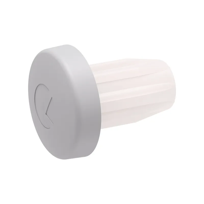 Amortisseur encastrable pour portes – 10 pcs / Gris