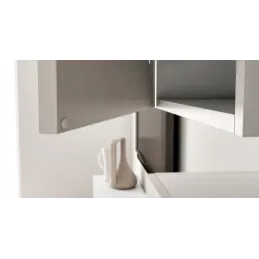 Amortisseur encastrable pour portes – 10 pièces / Anthracite