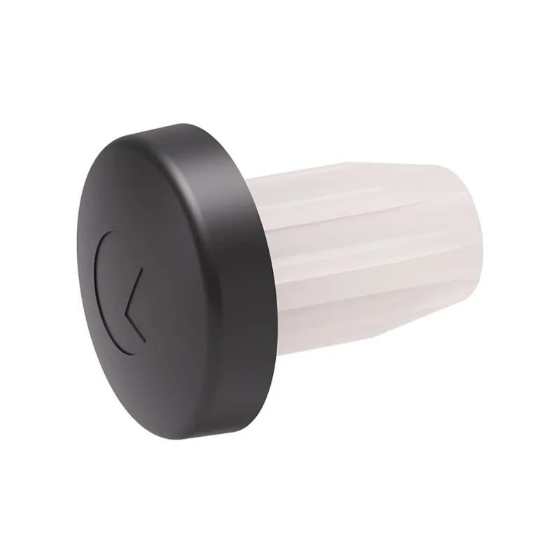 Amortisseur encastrable pour portes – 10 pièces / Anthracite