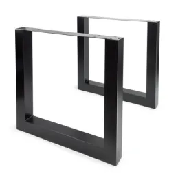 Pieds de table STELLA noirs / paire