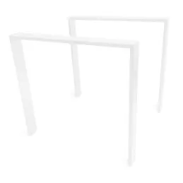 Pieds de table LIGO blancs / Paire