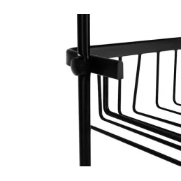 Étagère suspendue pour cabine de douche LOND / Noir mat