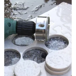Set de 10 scies cloches diamantées de 6 à 68 mm