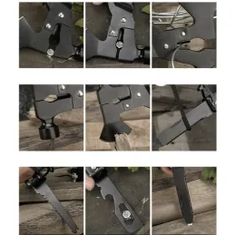Couteau multifonction 17-en-1 / Noir