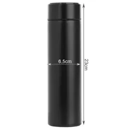 Thermos avec affichage LED 500 ml / Noir
