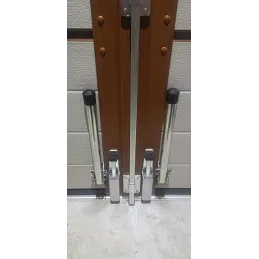Support de garage 14x150 mm / Marron foncé