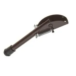 Support de garage 14 x 200 mm / Marron foncé