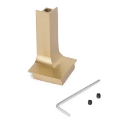 Angle extérieur en aluminium pour profilé GOLA - L / Doré