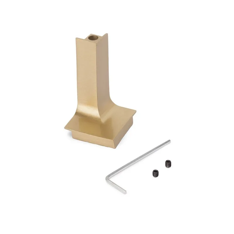 Angle extérieur en aluminium pour profilé GOLA - L / Doré