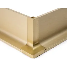 Angle extérieur en aluminium pour profilé GOLA - L / Doré