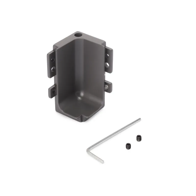 Angle intérieur en aluminium pour profil GOLA – L / Anthracite