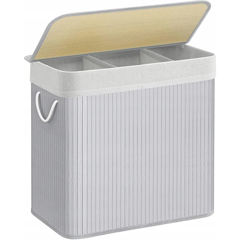 Panier à linge GLAMUR 150L / Gris