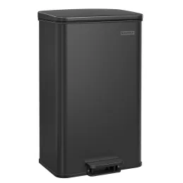 Poubelle FLEXO à pédale 40 L / Noir mat