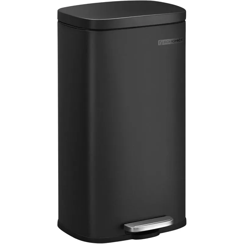 Poubelle STING à pédale 30 L / Noir mat