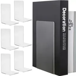 Lot de 6 supports à livres ASTRA / Transparent