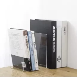 Lot de 6 supports à livres ASTRA / Transparent