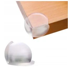 Lot de 4 protections d’angle pour meubles / Transparentes