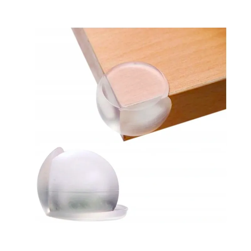 Lot de 4 protections d’angle pour meubles / Transparentes