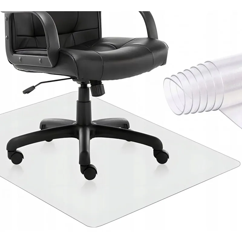 Tapis de protection transparent pour chaise 1400 x 1000 mm